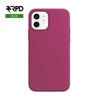 iPhone 12 Mini - Silikon-Etui - Solid Silicone, Raspberry Pink – Bild 1