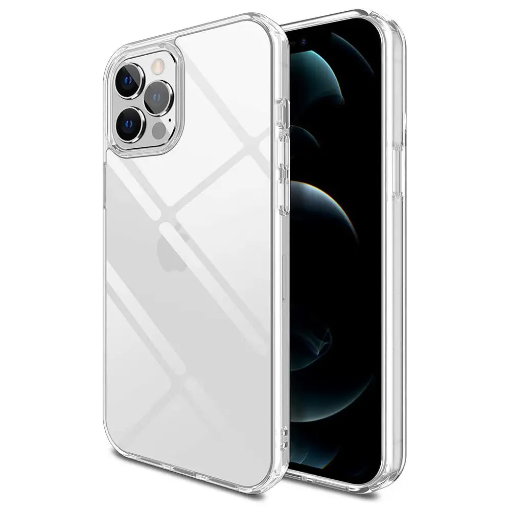 iPhone 12 Mini - X-Level Antislip Clear Case Hülle Transparent
