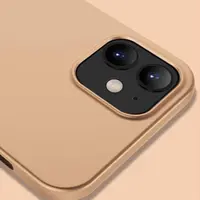 iPhone 12 Mini - X-Level Guardian Backcase aus TPU, ultra dünn & flexibel, Kameraschutz, Gold – Bild 4