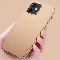 iPhone 12 Mini - X-Level Guardian Backcase aus TPU, ultra dünn & flexibel, Kameraschutz, Gold – Bild 5