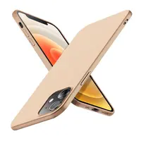 iPhone 12 Mini - X-Level Guardian Backcase aus TPU, ultra dünn & flexibel, Kameraschutz, Gold – Bild 1