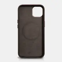 iPhone 13 - Oil Wax Premium Genuine Leather Magsafe Back Case Brown WMI1302 – Bild 3