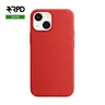iPhone 13 Pro - Étui en silicone solide rouge