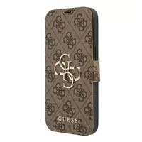 iPhone 13 Pro - Guess Book Case Brown GUBKP13L4GMGBR – Bild 1