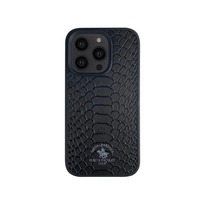 iPhone 13 Pro Max - Santa Barbara Polo & Racquet Club Knight Case, Noir