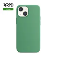iPhone 14 - Custodia in silicone Spearmint, solida – Bild 1