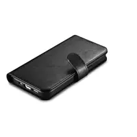 iPhone 14 iCarer Classic PU Leather Wallet Case braun – Bild 3