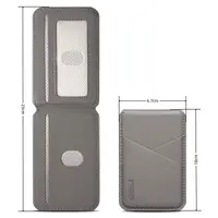 iPhone 14 - Magsafe back case with wallet and card slots, beige – Bild 8