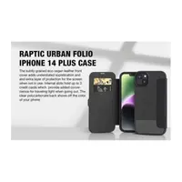 iPhone 14 Plus - Raptic/X-Doria Urban Folio - Étui à rabat pour l'extérieur, Noir – Bild 3
