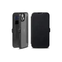iPhone 14 Plus - Raptic/X-Doria Urban Folio - Outdoor Flip Case, Schwarz – Bild 8