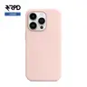 iPhone 14 Pro - Custodia in silicone rosa gesso (rosa chiaro), Liquid (versione Magsafe)