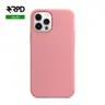 iPhone 14 Pro - étui en silicone rose pâle, solide