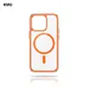 iPhone 14 Pro - MagSafe Bumper-Case mit orangem Rand
