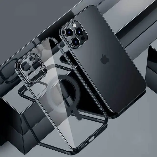 iPhone 14 Pro - Magsafe Clear Case Schwarz