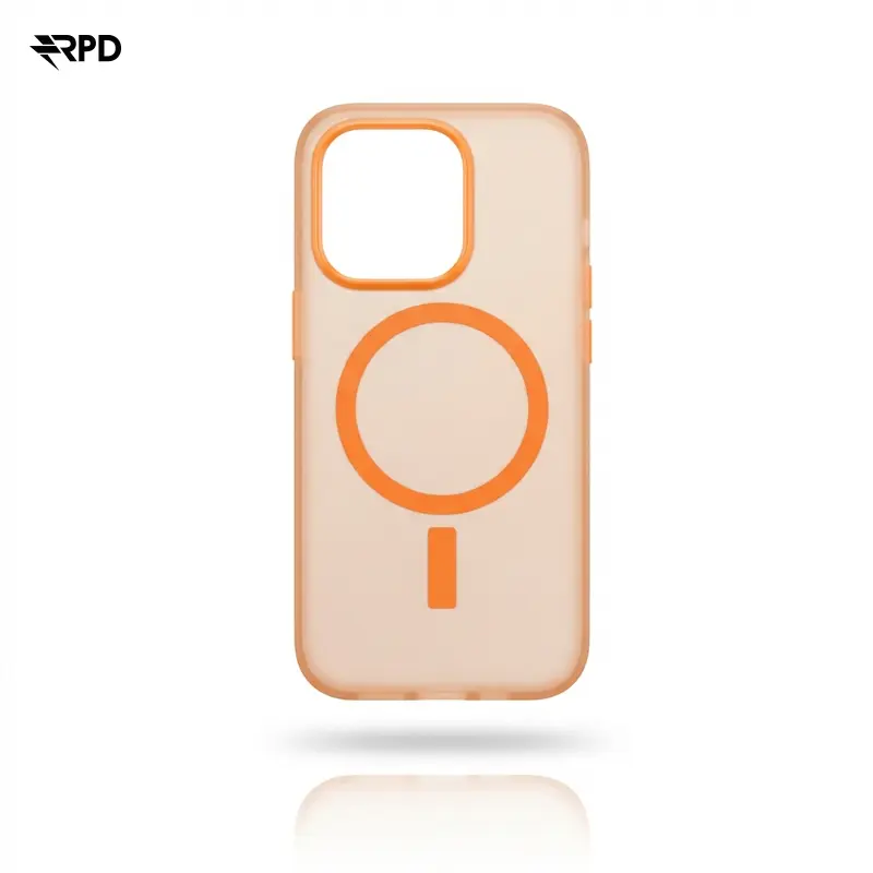 iPhone 14 Pro - Magsafe Matt TPU Case Orange