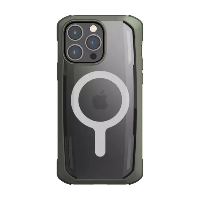 iPhone 14 Pro Max - Raptic Secure MagSafe Backcase, vert olive, pour une protection optimale en extérieur