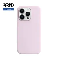 iPhone 14 Pro - Silicone Case Lilac (Lila), Liquid (Magsafe-Version) – Bild 1