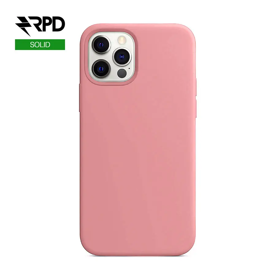 iPhone 14 Pro - Silicone Case soft pink (hellpink), solid