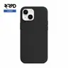iPhone 14 - Silicone Case, liquid, schwarz