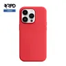 iPhone 14 - Silicone Case Red (rouge), Liquid (version Magsafe)
