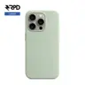 iPhone 15 Plus - Custodia in silicone morbido alla menta, liquido (versione Magsafe)