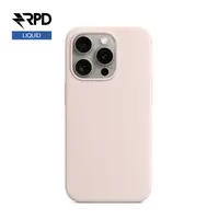 iPhone 15 Plus - Custodia in silicone rosa chiaro, liquido (versione Magsafe) – Bild 1