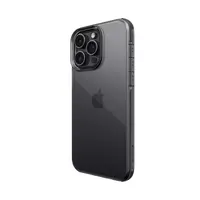 iPhone 15 Plus - Raptic Clear, custodia protettiva trasparente in nero (Smoke) – Bild 1