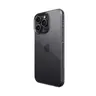 iPhone 15 Plus – Raptic Clear, Transparente Schutzhülle in Schwarz (Smoke)