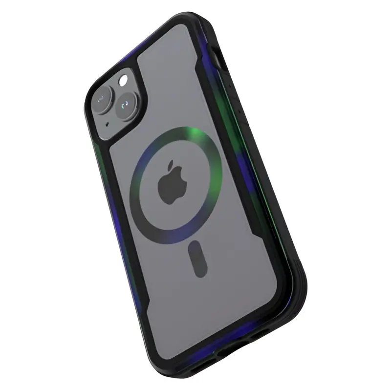 iPhone 15 Plus - Raptic Shield 2.0 - Outdoor Etui, Onyx schwarz