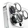 iPhone 15 Pro / 15 Pro Max - Vetro temperato / fotocamera posteriore in vetro blindato - argento singolo