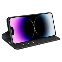 iPhone 15 Pro Max - Custodia Flip 2in1 LC.IMEEKE Nero – Bild 3
