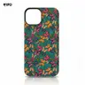 iPhone 15 Pro Max - Custodia in vero sughero verde con design a farfalla