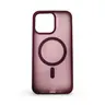 iPhone 15 Pro Max - Custodia MagSafe, design opaco, robusta ed elegante, rosso vino