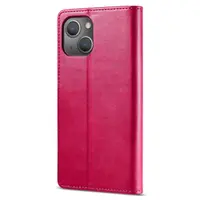 iPhone 15 Pro Max - LC.IMEEKE 2in1 Custodia Flip Rosa – Bild 4