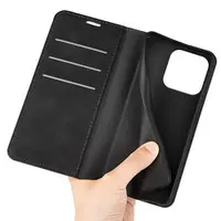 iPhone 15 Pro Max - LC.IMEEKE 2in1 Flip Case Noir – Bild 4