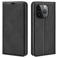 iPhone 15 Pro Max - LC.IMEEKE 2in1 Flip Case Noir – Bild 1