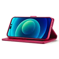 iPhone 15 Pro Max - LC.IMEEKE 2in1 Flip Etui Pink – Bild 7