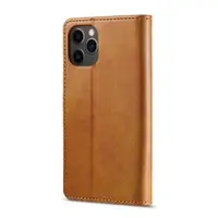 iPhone 15 Pro Max - LC.IMEEKE Etui à rabat 2en1, marron – Bild 6