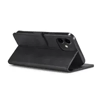 iPhone 15 Pro Max - LC.IMEEKE Wallet Etui mit 3 Kartenfächern & Magnetverschluss, schwarz – Bild 5