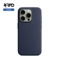 iPhone 15 Pro Max - Solid Silicone Case, Mitternachtsblau – Bild 1