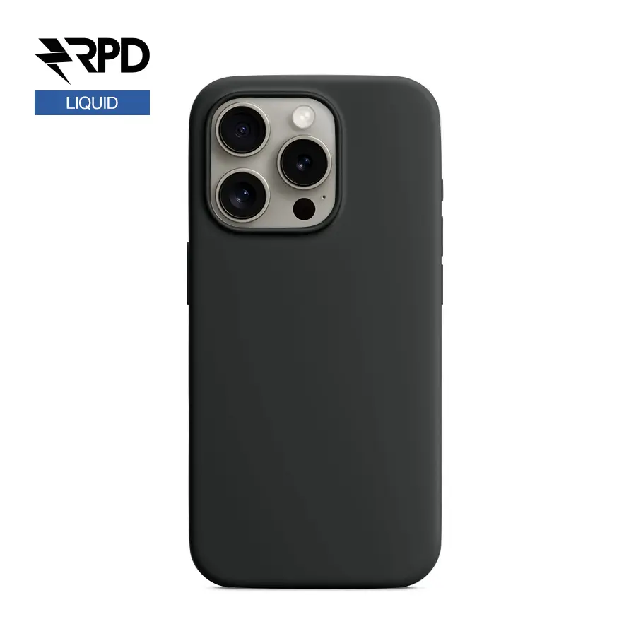 iPhone 15 Pro Max - Solid Silicone Case, Schwarz
