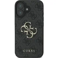 iPhone 16 - Guess Metal Logo Case Black – Bild 2