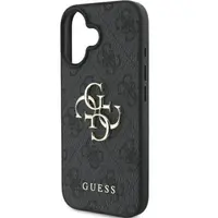 iPhone 16 - Guess Metal Logo Case Black – Bild 4
