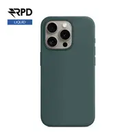 iPhone 16 Pro Max - étui en silicone, vert marin (version Magsafe) – Bild 1