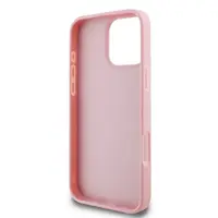 iPhone 16 Pro Max - Guess Glitter Metal Logo Case Pink GUHCP16XHG4SGP – Bild 2