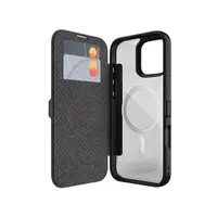 iPhone 16 Pro Max - Raptic Urban Folio schwarz - Outdoor Flip Etui mit Magsafe funktion – Bild 8