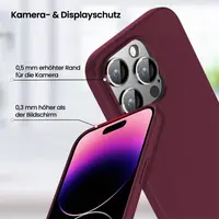 iPhone 16 Pro Max - X-Level Guardian TPU Backcase rosso vino – Bild 3
