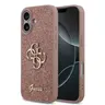 iPhone 17 - Étui à logo métallique Guess, rose GUHCP17SHG4SGP