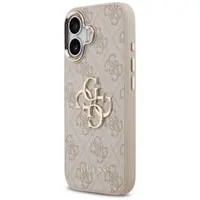 iPhone 17 - Guess Metal Logo Gold Case, Pink GUHCP17S4GMGCPI – Bild 2
