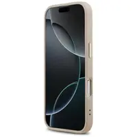 iPhone 17 - Guess Metal Logo Gold Case, Pink GUHCP17S4GMGCPI – Bild 7
